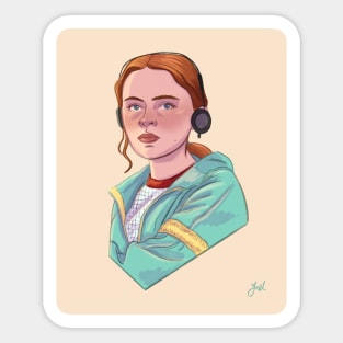 Stranger things Max Sticker